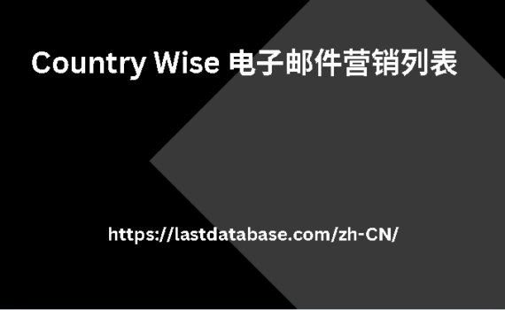 Country Wise 电子邮件营销列表